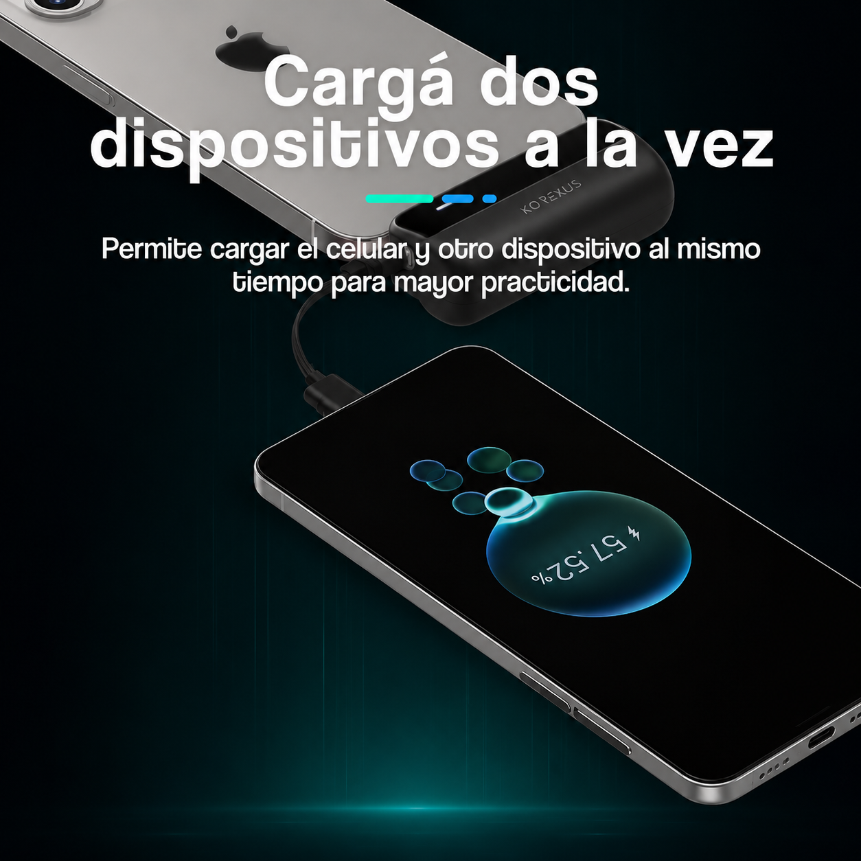 Power Bank 5000mAh Korexus Compact Pro