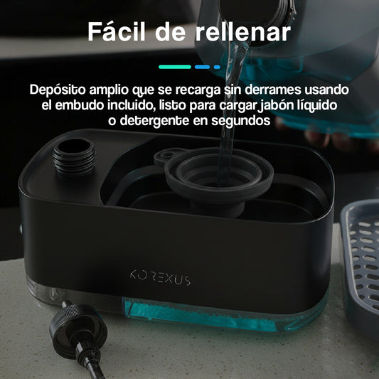 Dispensador de Jabón y Detergente 2 en 1