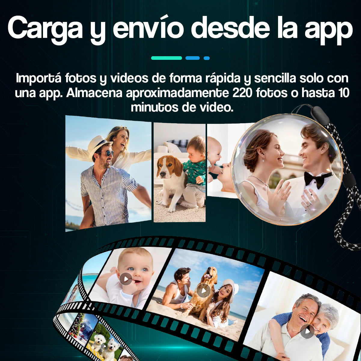 Bola Portarretrato Digital Premium WiFi