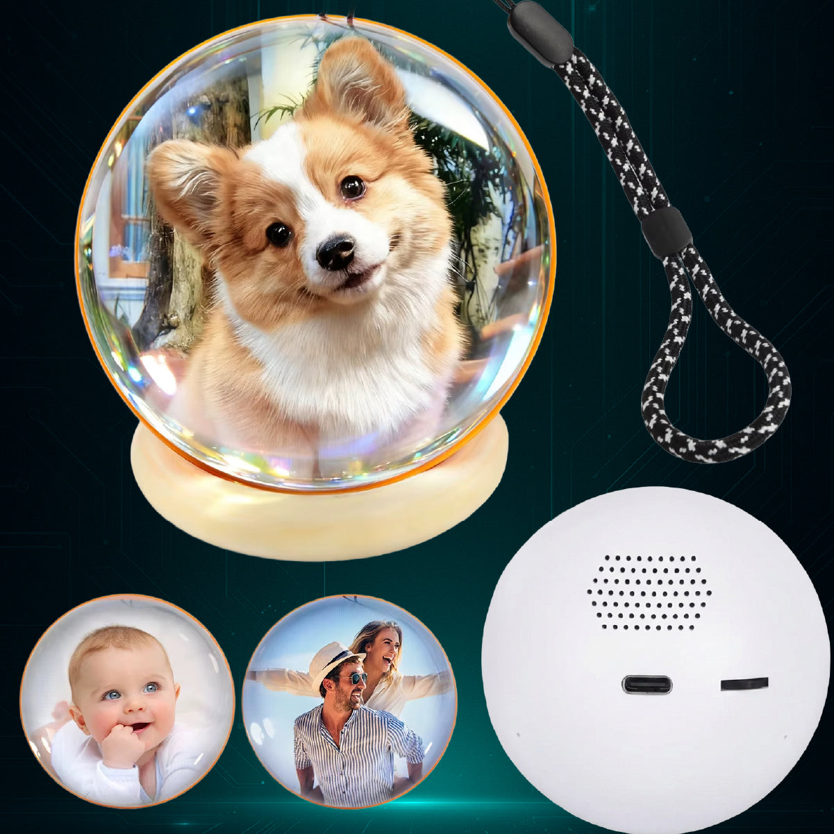 Bola Portarretrato Digital Premium WiFi