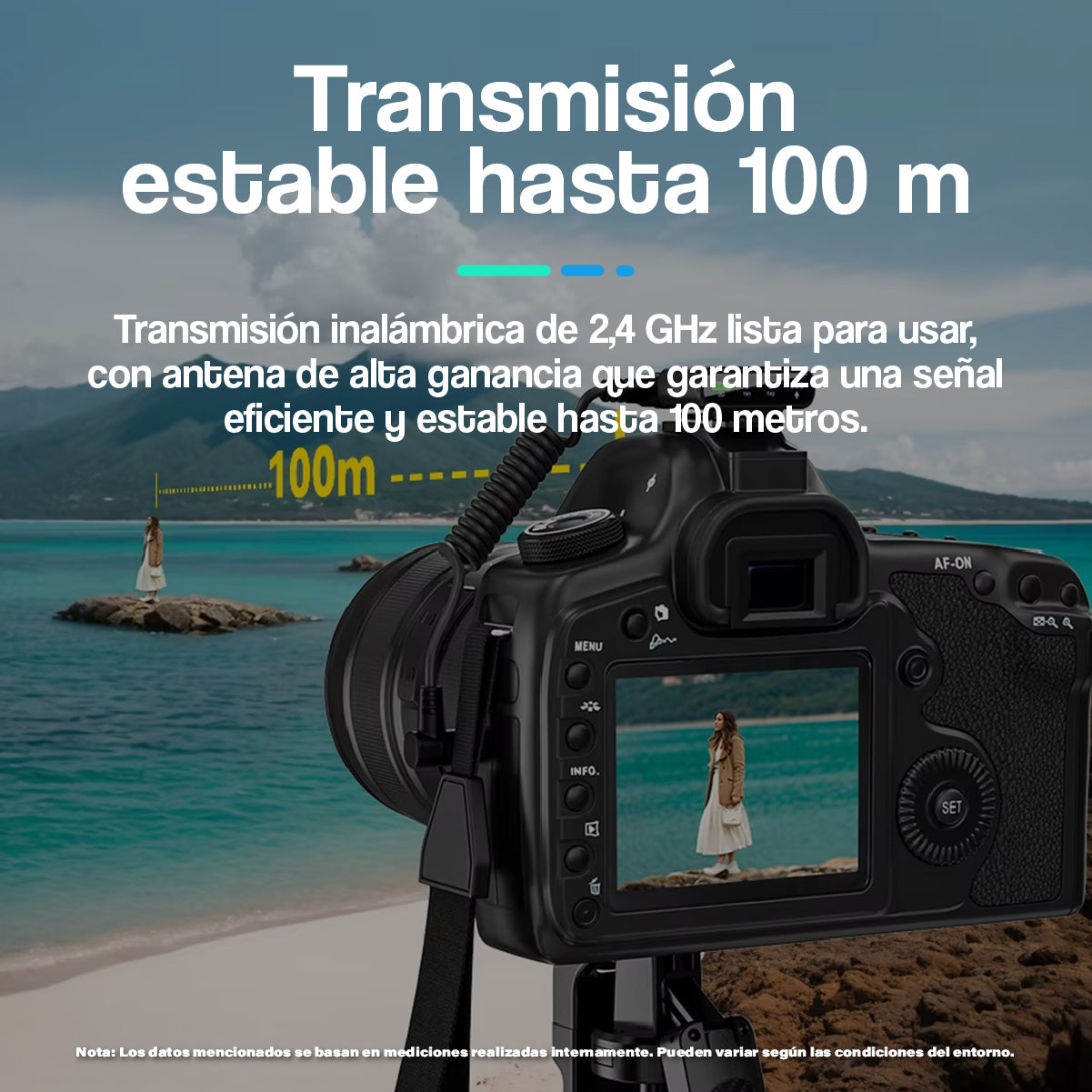 Kit Dual de Micrófonos Inalámbricos para Celular y Cámara