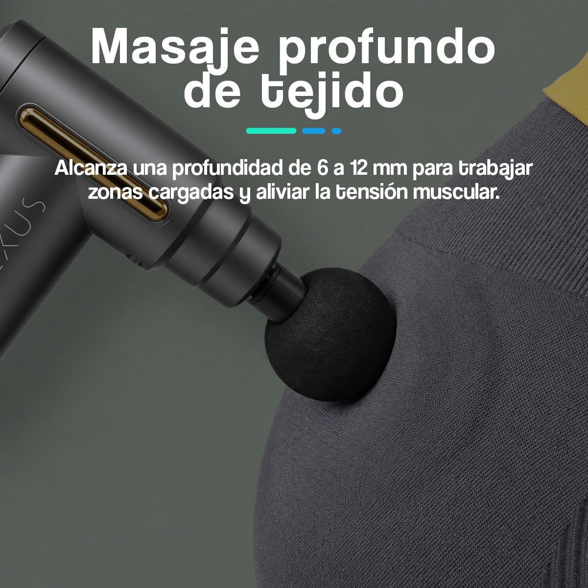 Pistola de Masajes Muscular Korexus Premium