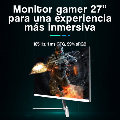 Monitor Gamer Korexus 27” Full HD IPS 165 Hz