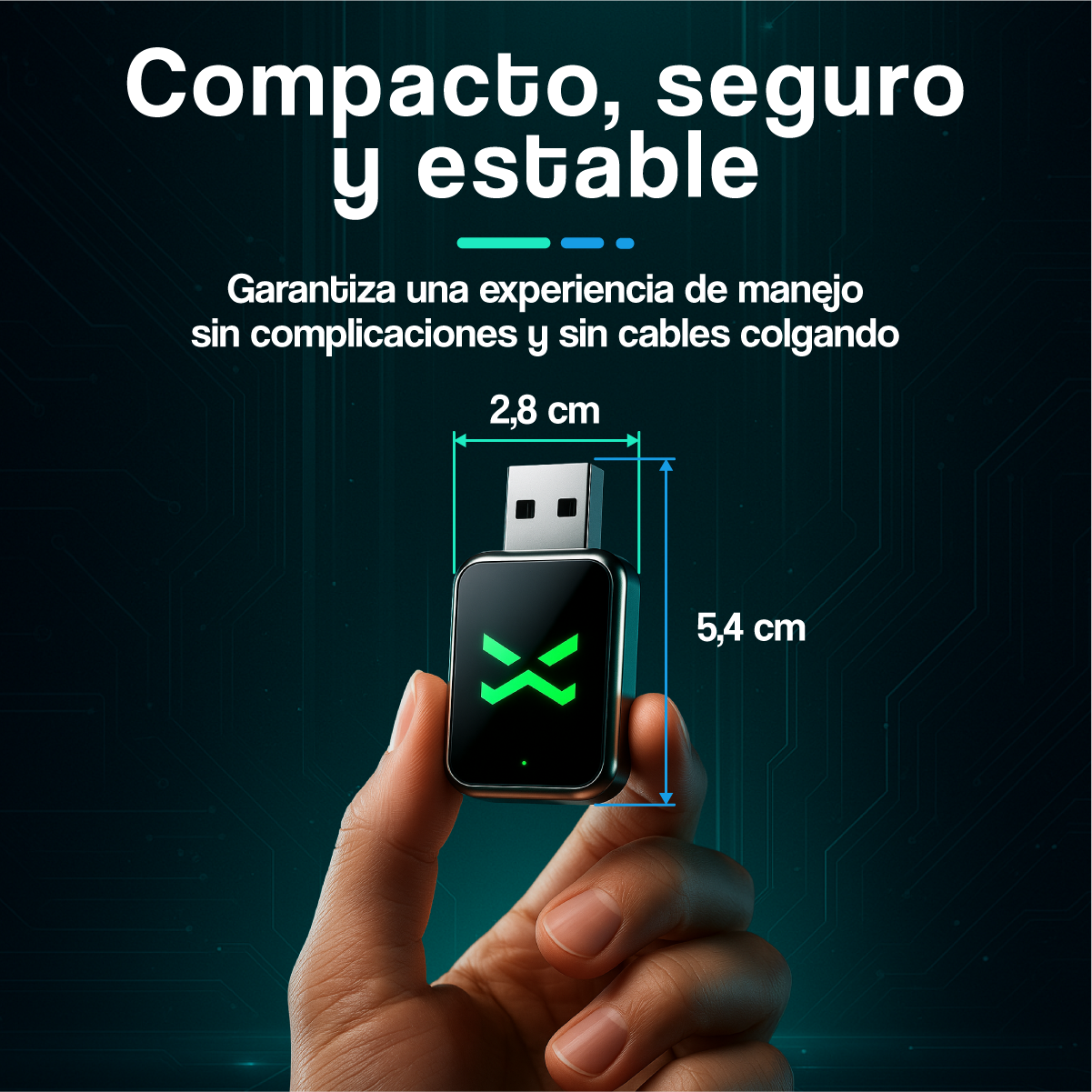 Adaptador Inalámbrico CarPlay y Android Auto Premium Pro