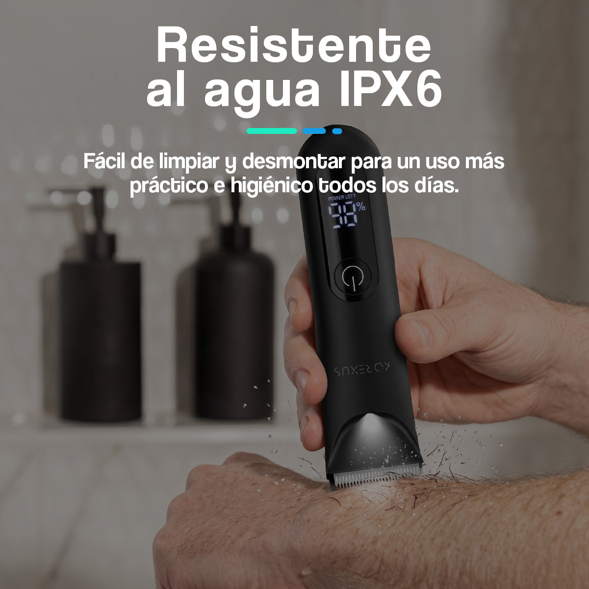 Afeitadora Corporal Recargable Premium Korexus