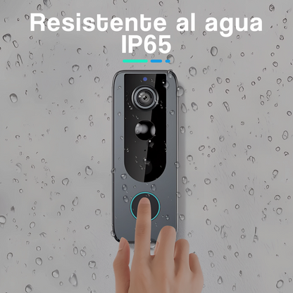Timbre Inalámbrico Smart con Cámara HD WiFi