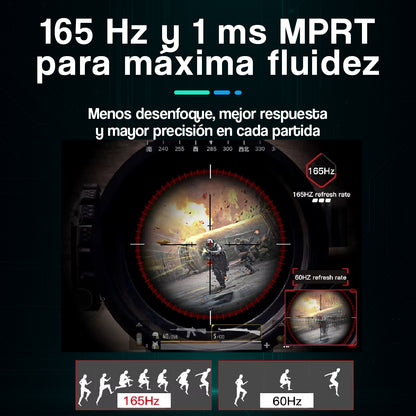 Monitor Gamer Korexus 27” Full HD IPS 165 Hz