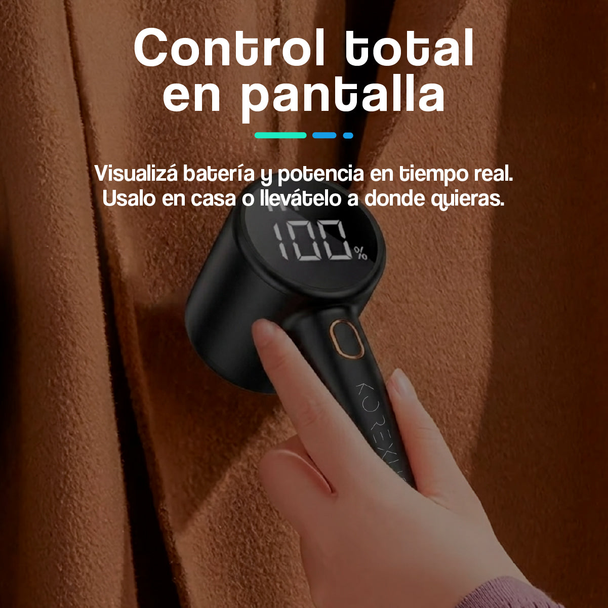Quitapelusas Eléctrico Recargable Premium