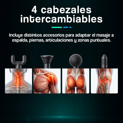 Pistola de Masajes Muscular Korexus Premium