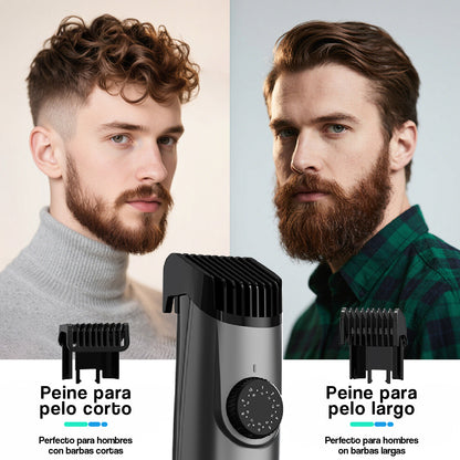 Afeitadora Corporal con Aspirador Recargable