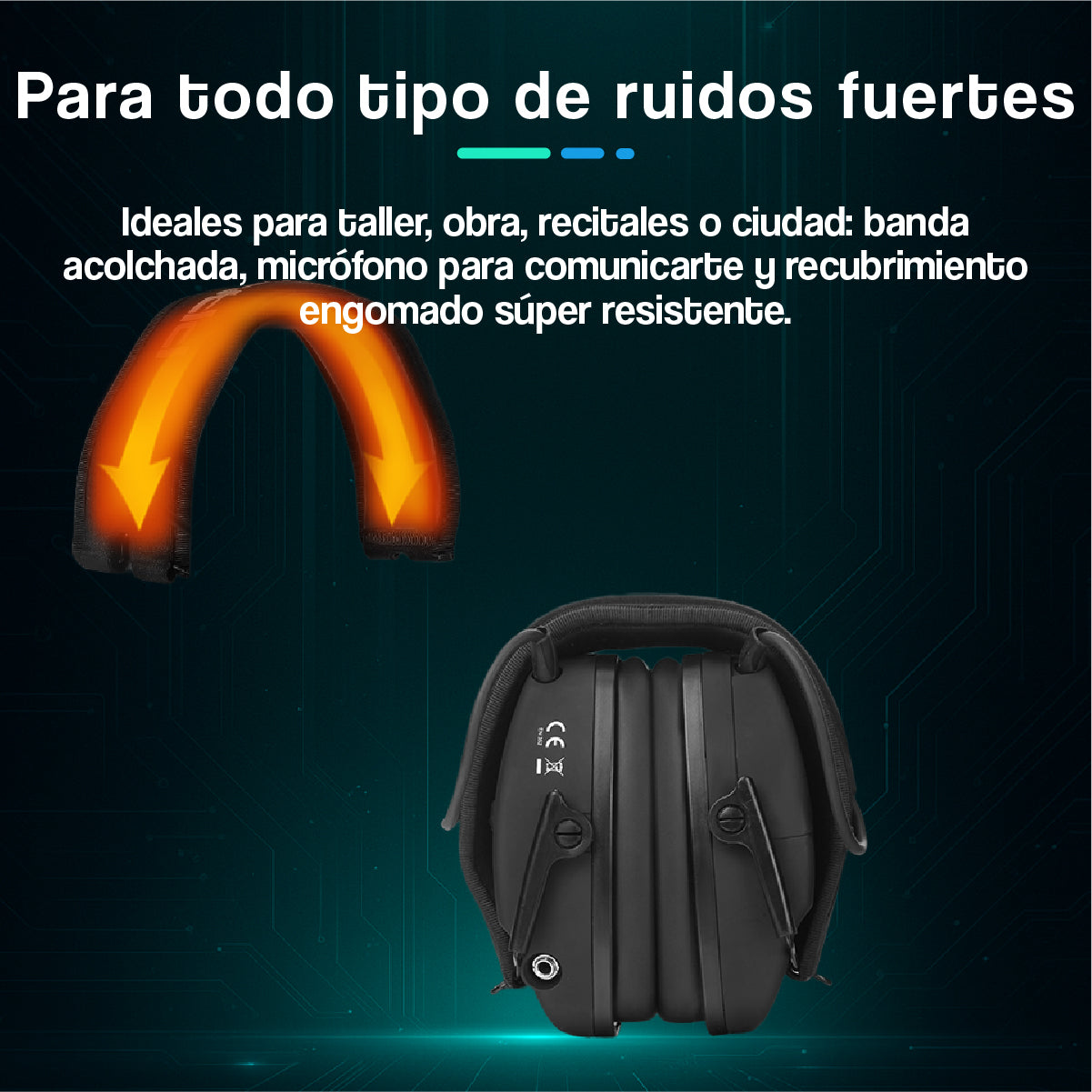 Auriculares Protectores Auditivos Bluetooth Aegis Pro Shield