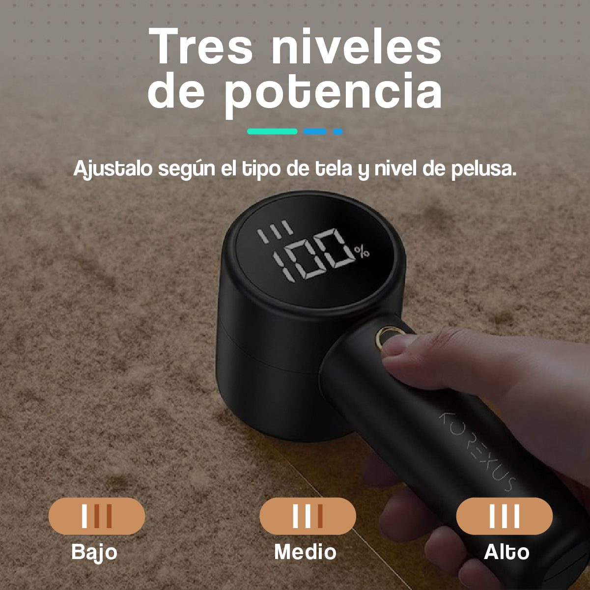 Quitapelusas Eléctrico Recargable Premium