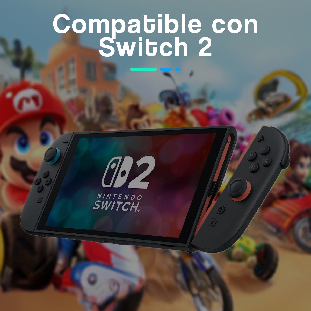 Dock Premium Portátil 4K para Nintendo Switch 1 y 2