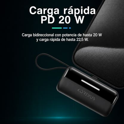Power Bank 5000mAh Korexus Compact Pro