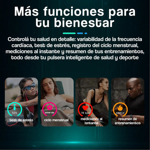 Smart Band HEALTY+ Sport Sin Pantalla