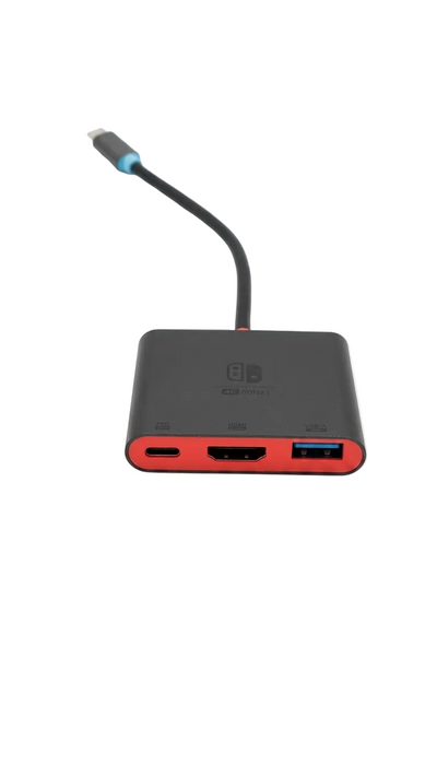 Dock Premium Portátil 4K para Nintendo Switch 1 y 2
