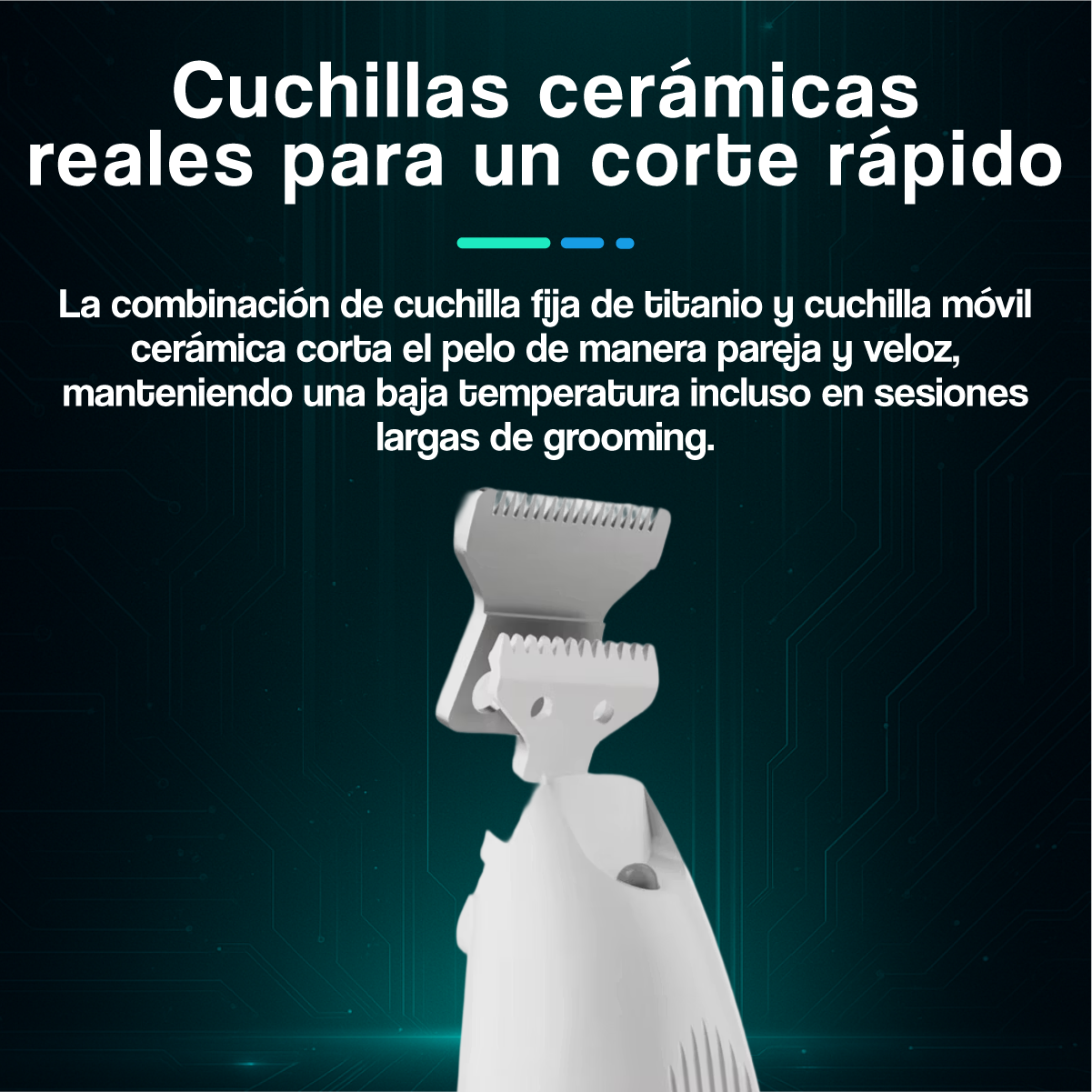 Kit 2 Máquinas Premium para Cortar Pelo de Mascotas