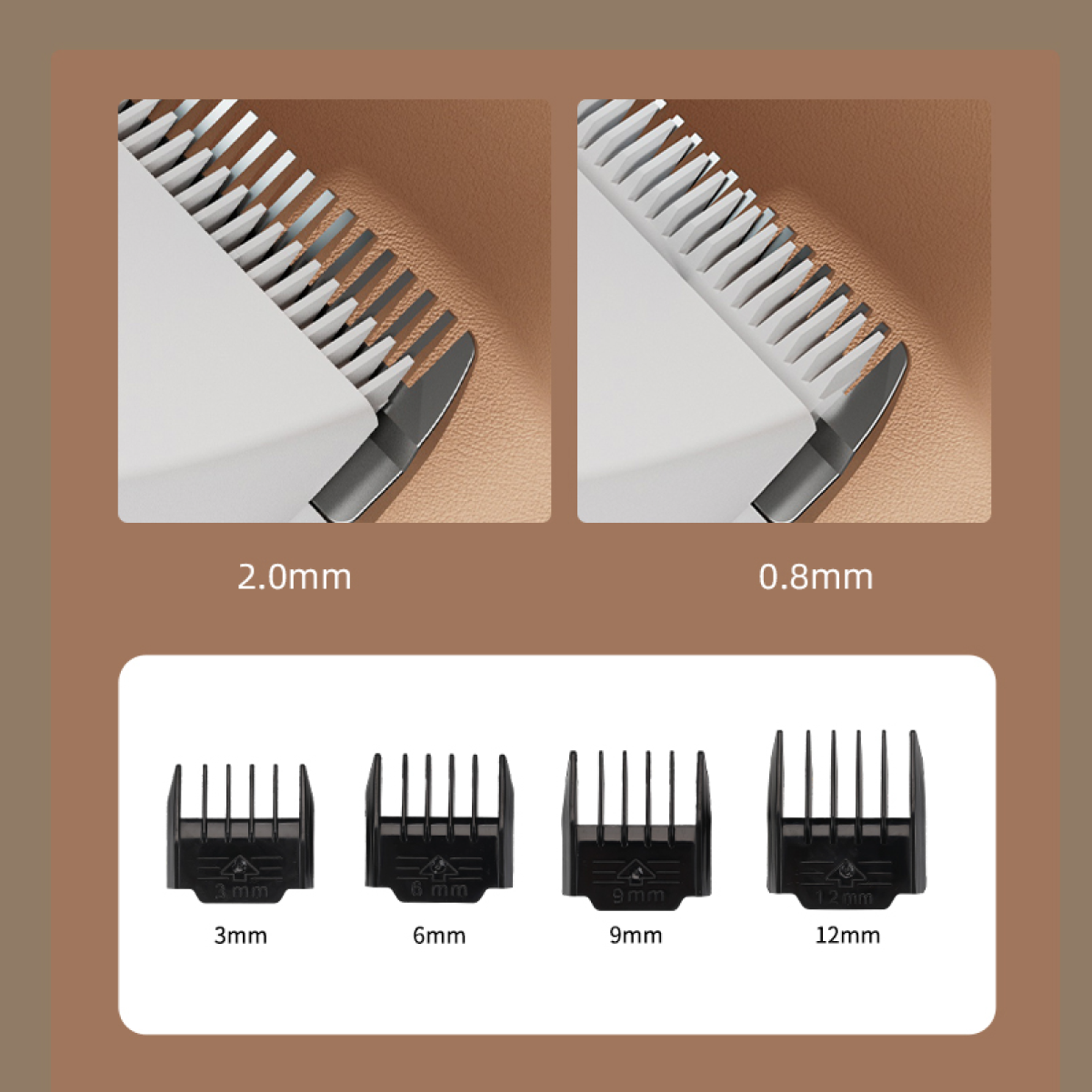 Kit 2 Máquinas Premium para Cortar Pelo de Mascotas
