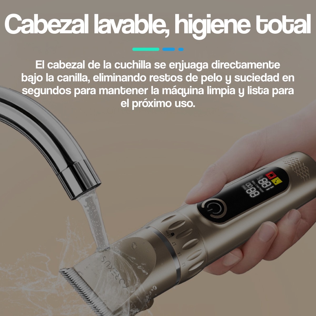 Máquina Premium para Cortar Pelo de Mascotas