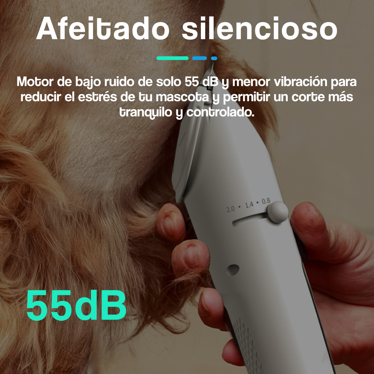 Kit 2 Máquinas Premium para Cortar Pelo de Mascotas