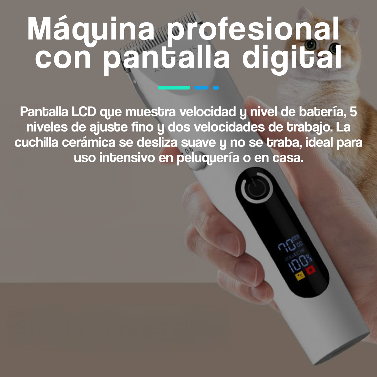 Kit 2 Máquinas Premium para Cortar Pelo de Mascotas