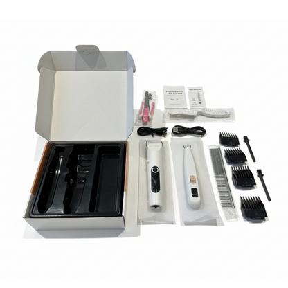 Kit 2 Máquinas Premium para Cortar Pelo de Mascotas