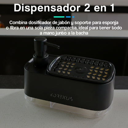 Dispensador de Jabón y Detergente 2 en 1