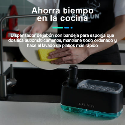 Dispensador de Jabón y Detergente 2 en 1