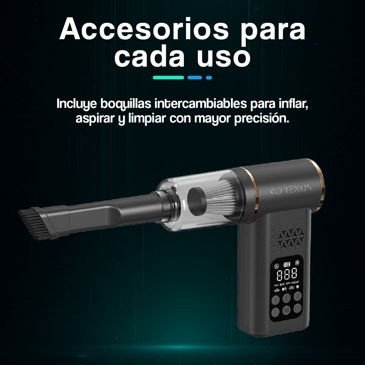 Aspiradora Inalámbrica Korexus VAC103 Pro